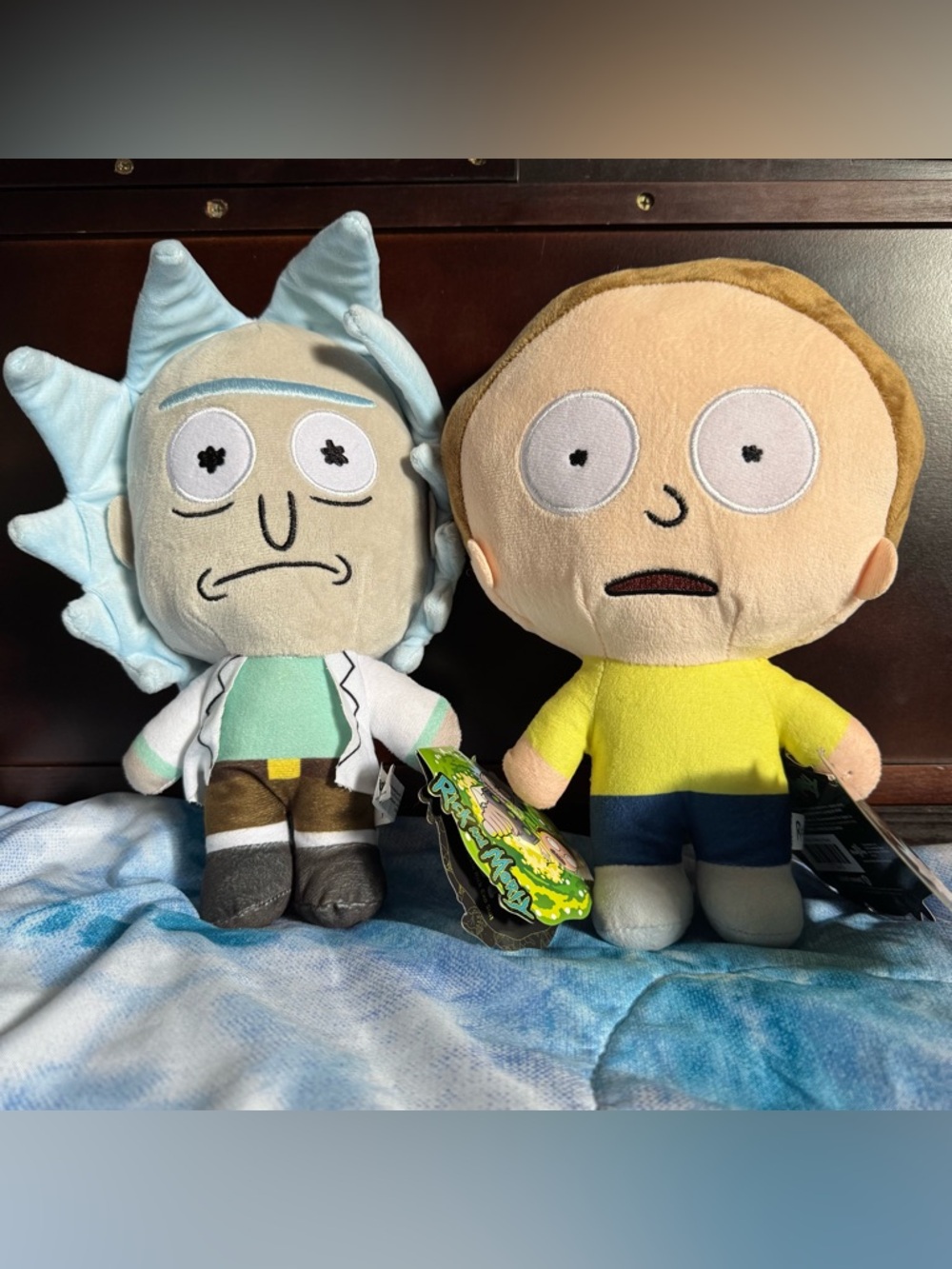Rick and Morty Plush  10” Official Licensed Adult Swim Toy Factory 2024 NWT
